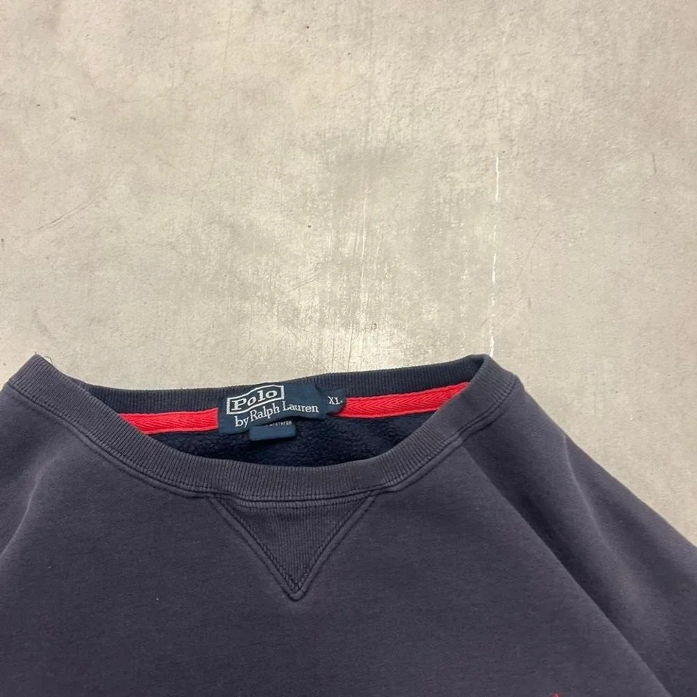 Vintage‎ Polo Ralph Lauren Navy Blue Crewneck